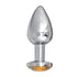 Femojee Butt Plug with Smiling Face and Closed Eyes
