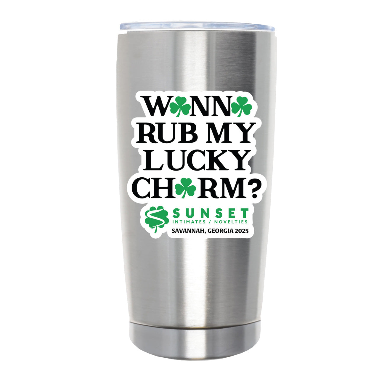 LUCKYCHARM003-2025 - 20oz TUMBLER - ASST COLOR