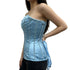 COTTON OB CORSET - BLUE
