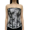 COTTON FS CORSET - WHITE