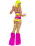 Swinger Furry Boot Covers in Neon Green