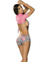 Swinger Snakeskin Short Set