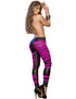Swinger Shredded Neon Pants in Pink
