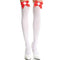 White Thigh High Tights