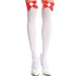 White Thigh High Tights