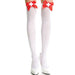 White Thigh High Tights