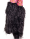 Black Fur Leg Warmers