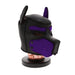 UNTAMED BLACK/PURPLE SPANDEX DOG MASK - Sunset Novelties