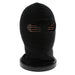 UNTAMED BLACK SPANDEX HOOD