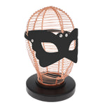 SEXCAPADES PINK FAUX LEATHER BUTTERFLY MASK
