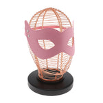 SEXCAPADES FAUX LEATHER CAT MASK W/ EARS