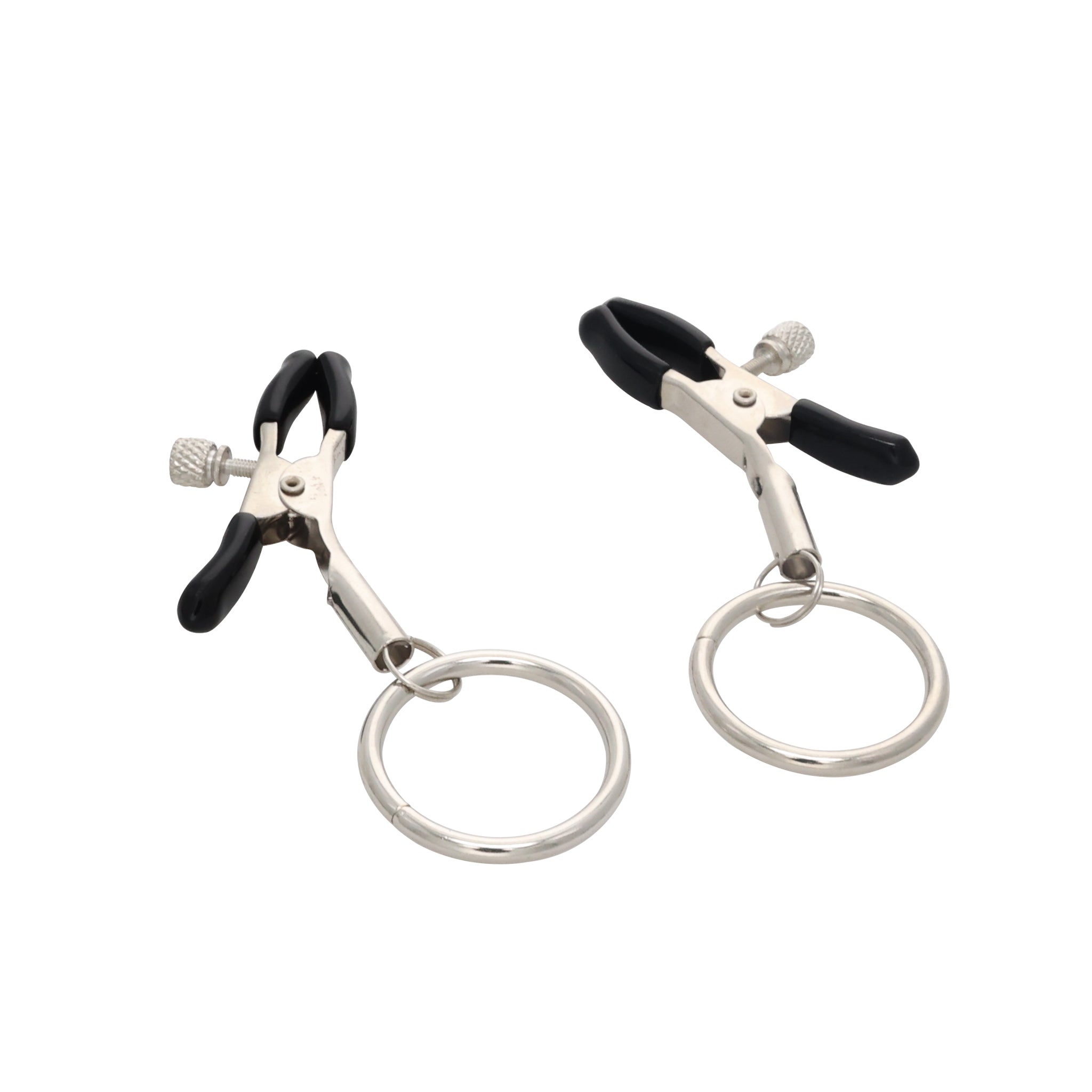 EROGENOUS ZONE ADJUSTABLE NIPPLE CLAMPS W/ LARGE RING