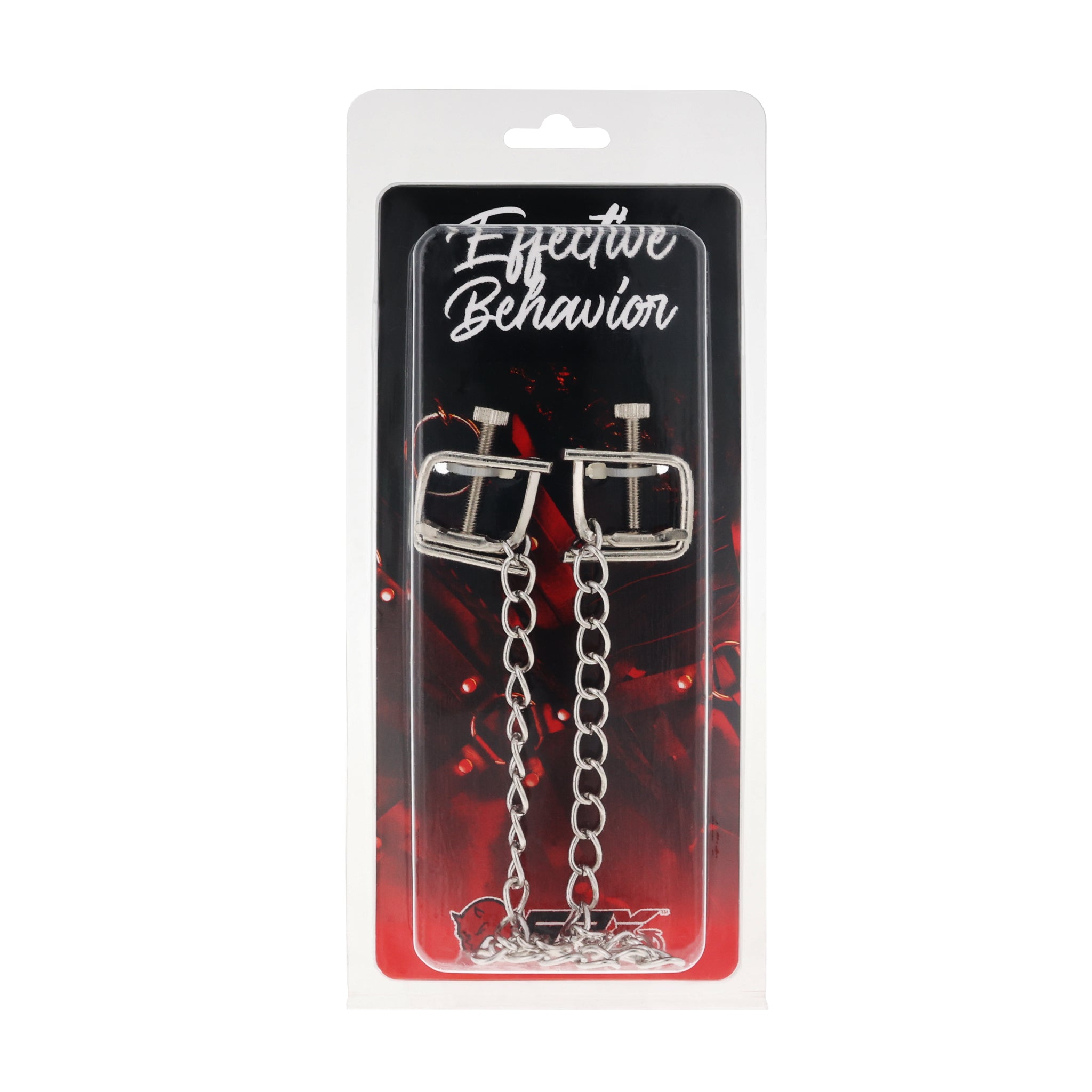 EFFECTIVE BEHAVIOR METAL SQUARE NIPPLE VISE W/ CHAIN