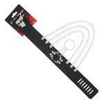 COLLAR W/HANGING CHAINS-LOCK