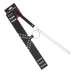 COLLAR PVC W/CIRCLE RIVIT V THROAT-LEASH
