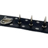 COLLAR BLACK PVC W/LARGE SPIKES