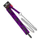 COLLAR PLUSH LACE W/LEASH
