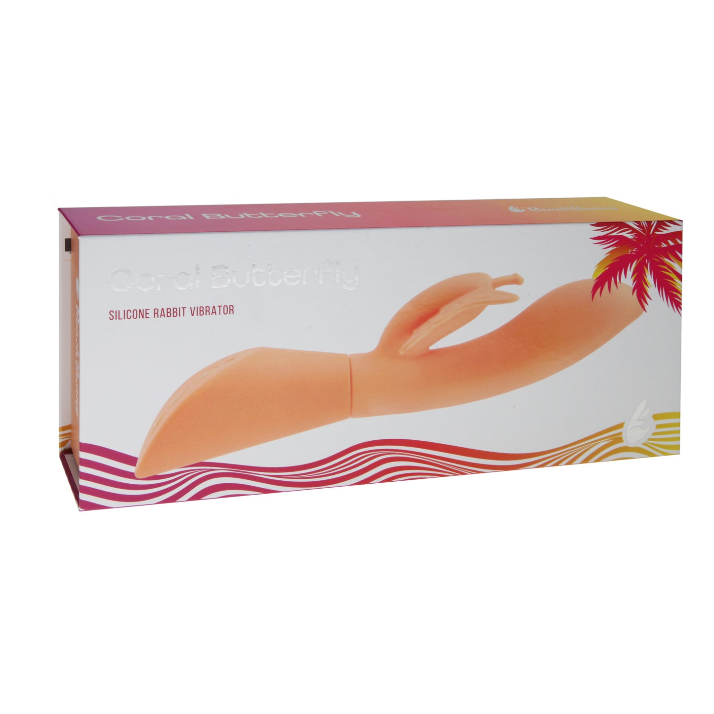 Coral Butterfly Touch-Sensor Rabbit Vibrator
