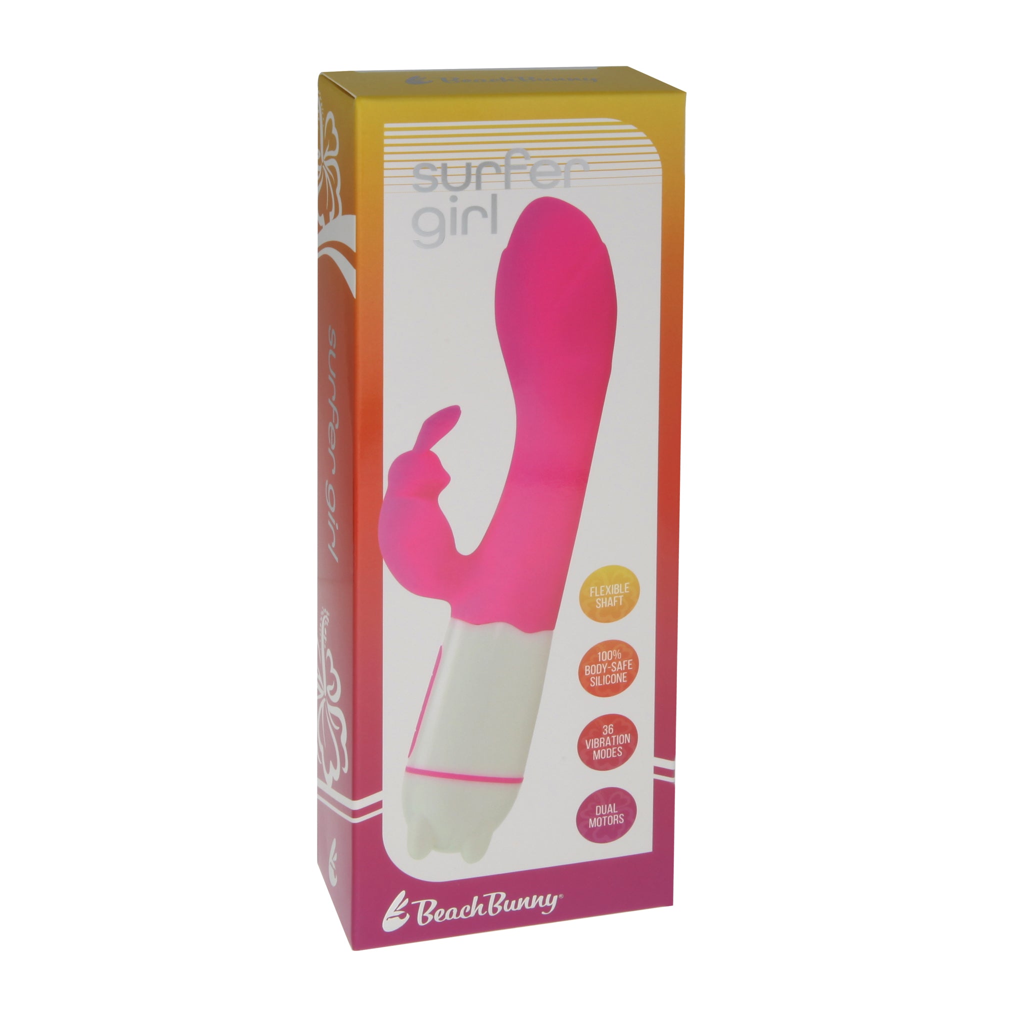 Flexible G-Spot Vibrator with Clitoral Tickler - Surfer Girl