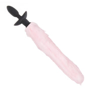 Tail Tell Vibrating & Wagging Tail Anal Plug Pink
