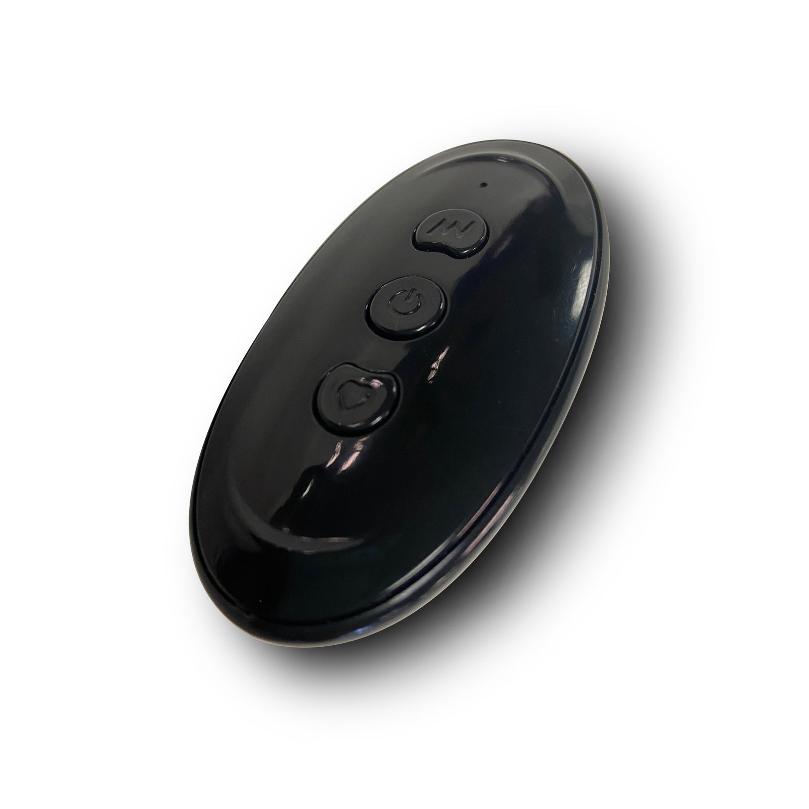 Tail Tell Vibrating & Wagging Tail Anal Plug Black