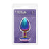 BOTTOM JEWELS MULTICOLOR ALLOY W/ PINK JEWEL LARGE PLUG