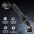 HIMM | Blackout Thrusting Dildo - Black