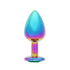 MULTICOLOR ALLOY SMALL PLUG/GREEN JEWEL