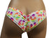 Neon Rainbow Leopard Mini Booty Shorts