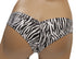 Go Wild Zebra Mini Booty Shorts