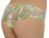 Rainbow Snake Skin Booty Shorts