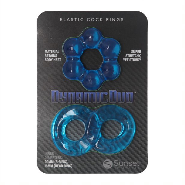 Rock Hard Cock Ring Set - Dynamic Duo