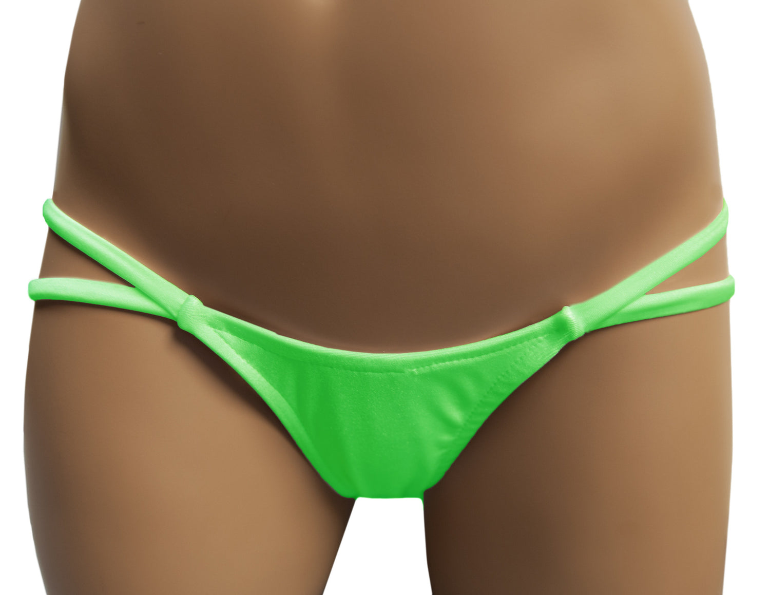 Double Strap Thong with V-Back