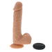 Vibrating and Rotating Remote Controlled Dildo with Balls - Sylvester