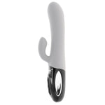 Intense Thrusting Rabbit Vibrator with Clitoral Stroker - The Herquake Sunset Novelties Intense Thrusting Rabbit Vibrator with Clitoral Stroker - The Herquake Sunset Novelties