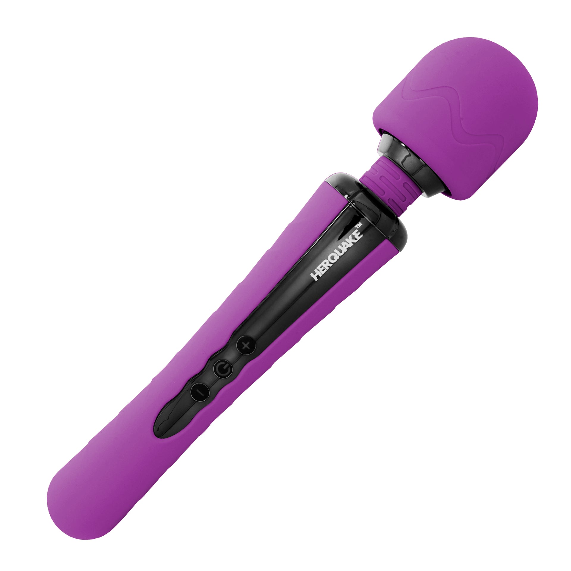 Super Sized Deep Rumbling Wand Massager - The Richter Scale  Sunset  Novelties