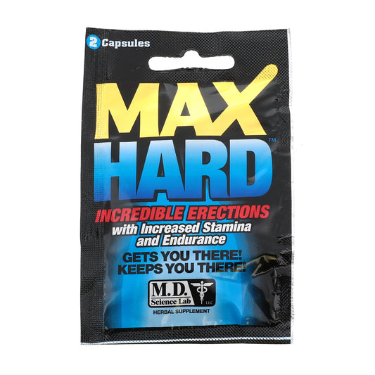 Max Hard 2 Pill Count