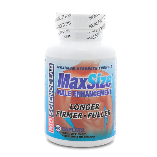 Max Size 60CT Bottle