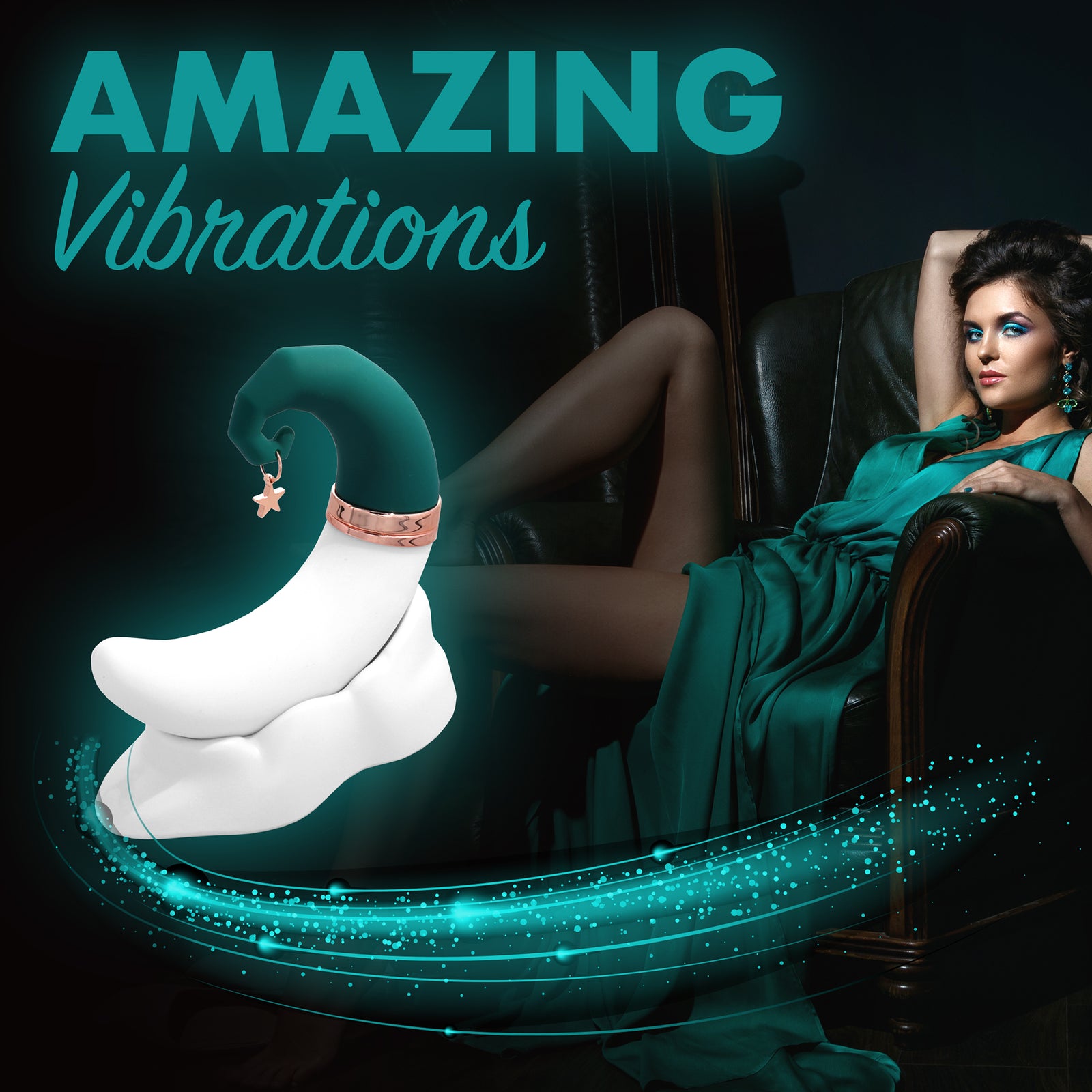 NIGHTCAP SUCTION SILICONE VIBRATOR