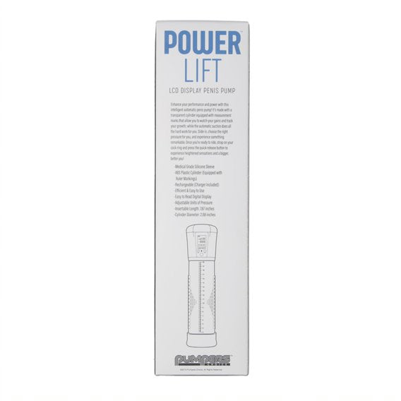 POWER LIFT RECHARGEABLE LCD PENIS PUMP
