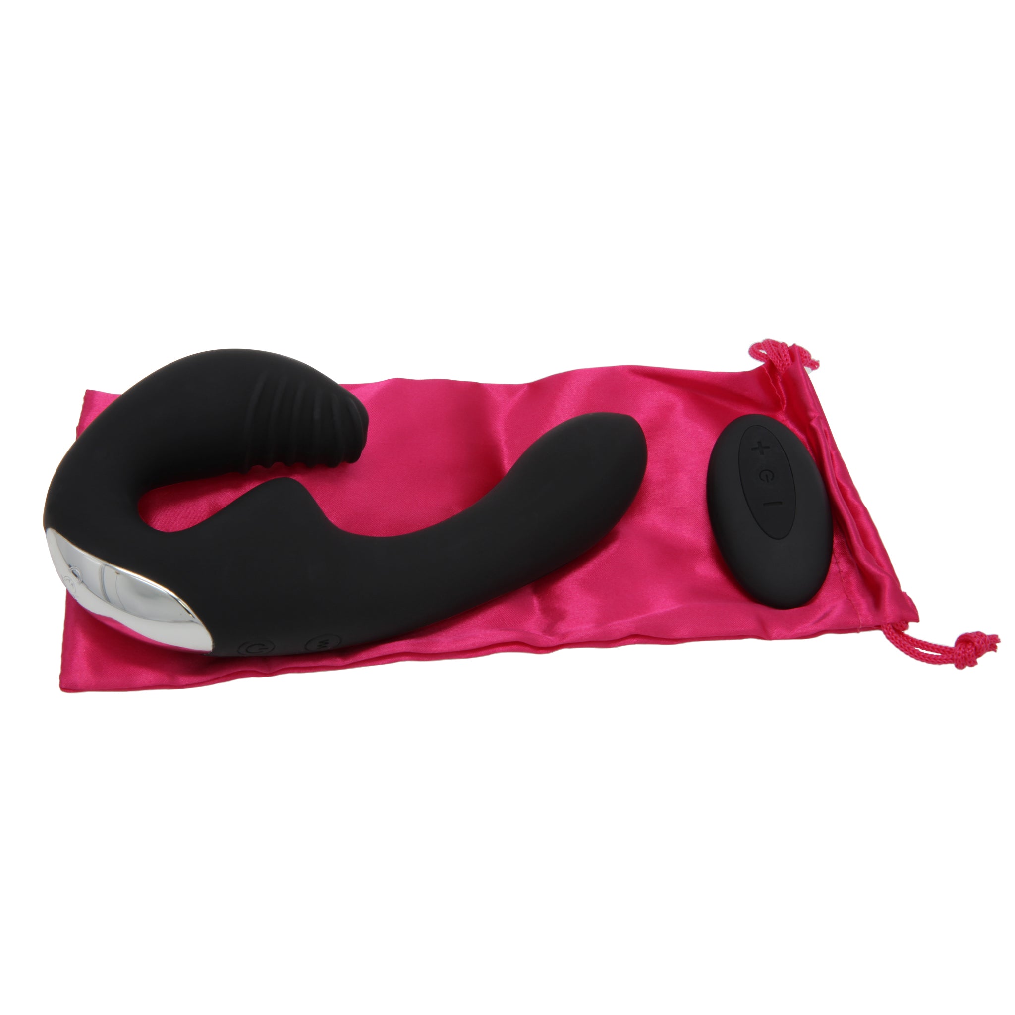 STRAPLESS STRAP-ON COUPLES TOY BLACK