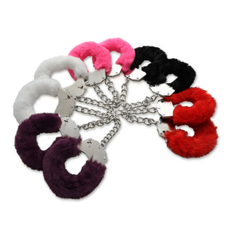 Soft and Furry Bondage Handcuffs - Consent and Comply Cuffs