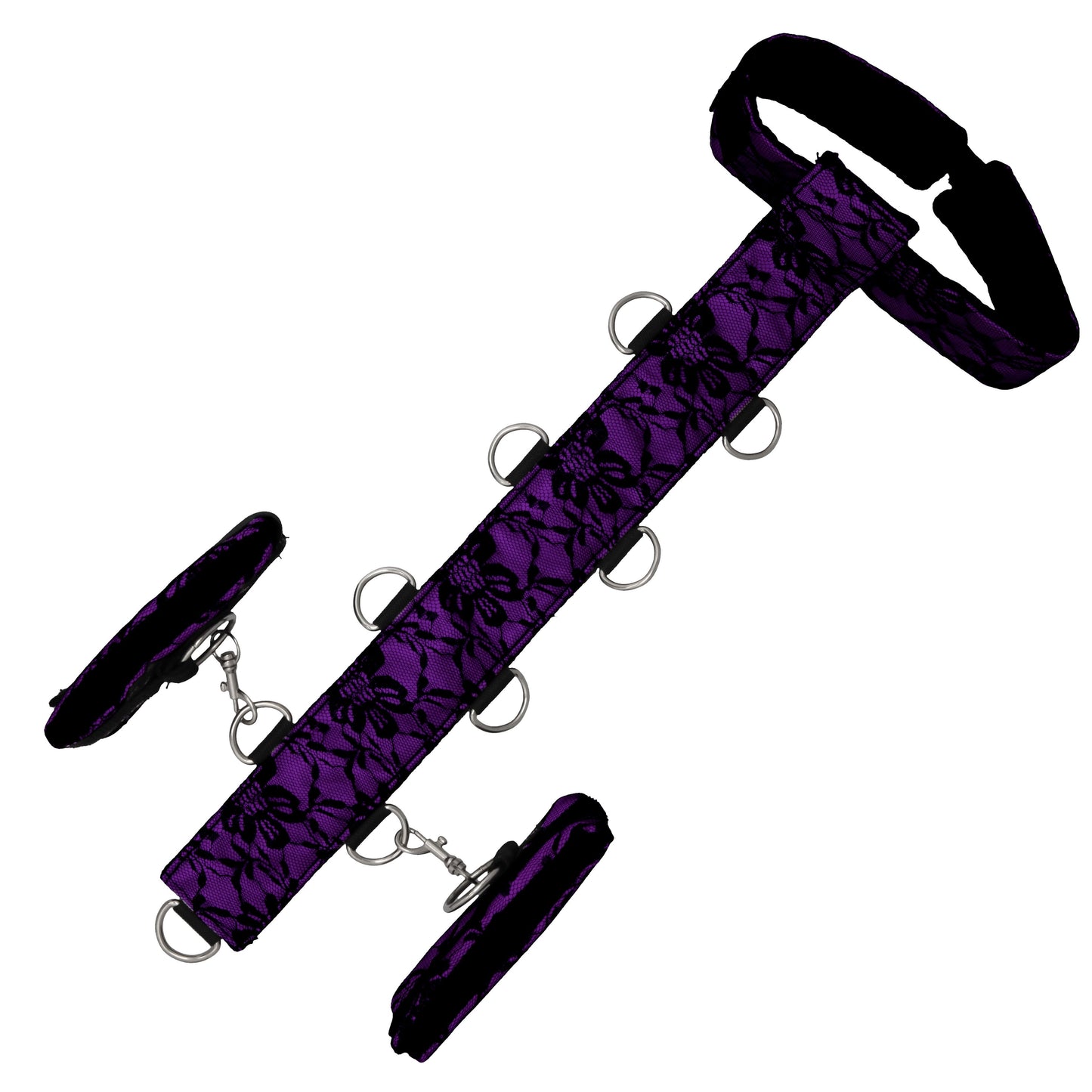Neck and Wrist Body Restraint - Purple