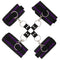 Tease and Torment Hog Tie Set - Purple