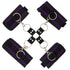 Tease and Torment Hog Tie Set - Purple