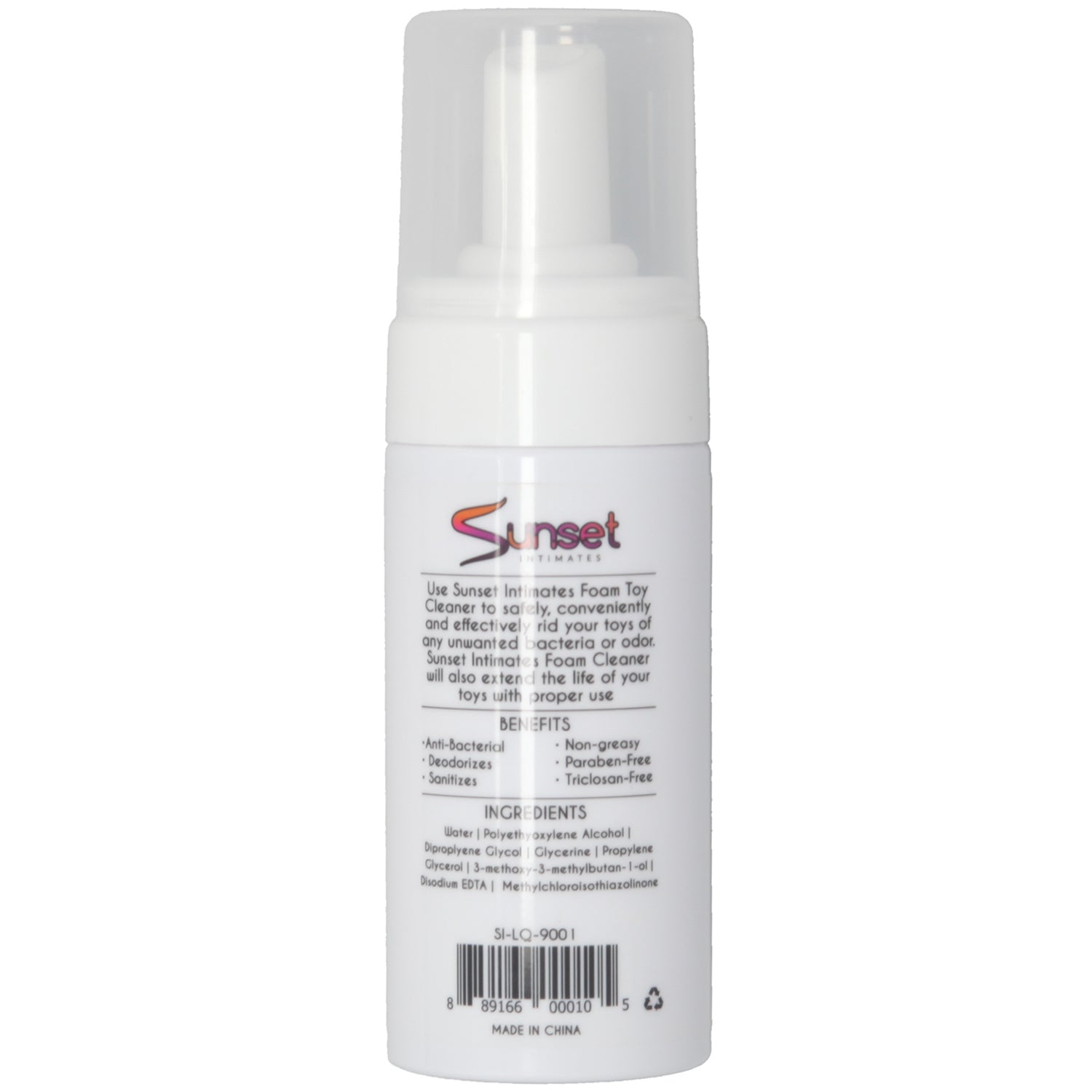 Sunset Intimates Foaming Sex Toy Cleaner