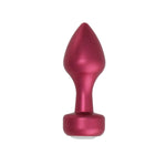 BOTTOM JEWELS RED ALLOY W/ CLEAR JEWEL PLUG