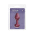 BOTTOM JEWELS RED ALLOY W/ PINK JEWEL SMALL PLUG