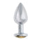 Zodiac Stainless Butt Plug, Libra