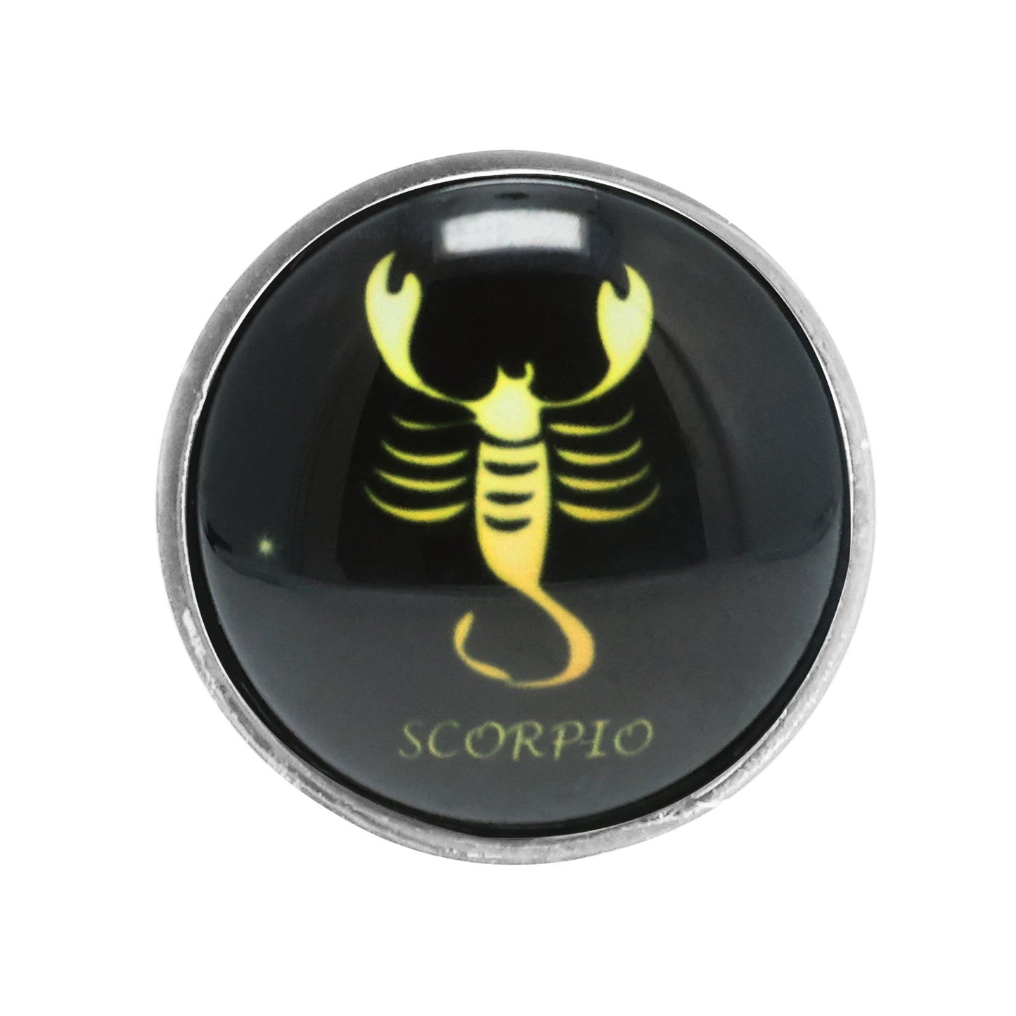 Zodiac Stainless Butt Plug, Scorpio